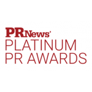 Logo für die PR News' Platin-Auszeichnungen