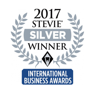 Silver logo des gagnants des Stevie International Business Awards 2017.