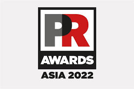 Logo pour PR Awards Asia 2022.
