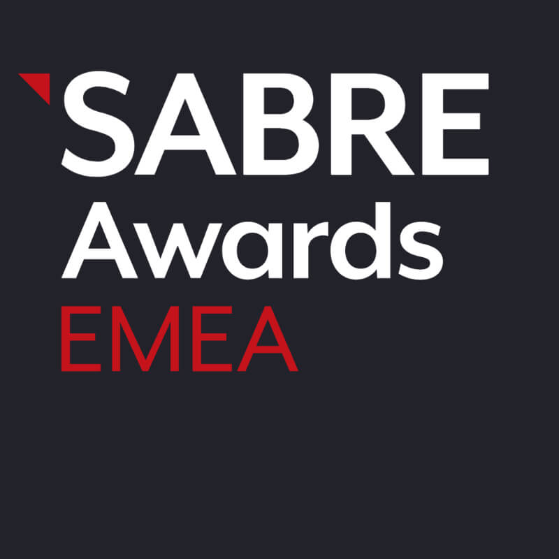 Logo for the PRovoke SABRE Awards EMEA 2024.
